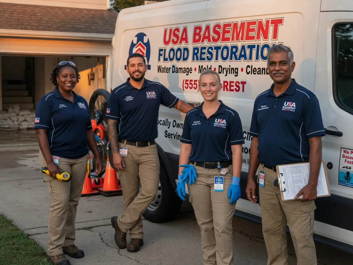 Basement Flood Cleanup company in Panther, WV